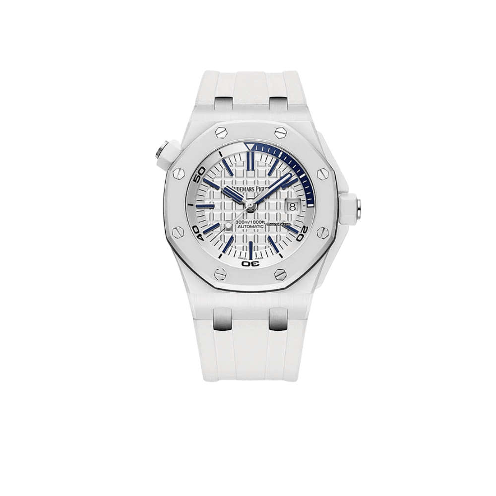 Audemars Piguet Royal Oak Offshore Diver Stainless Steel White