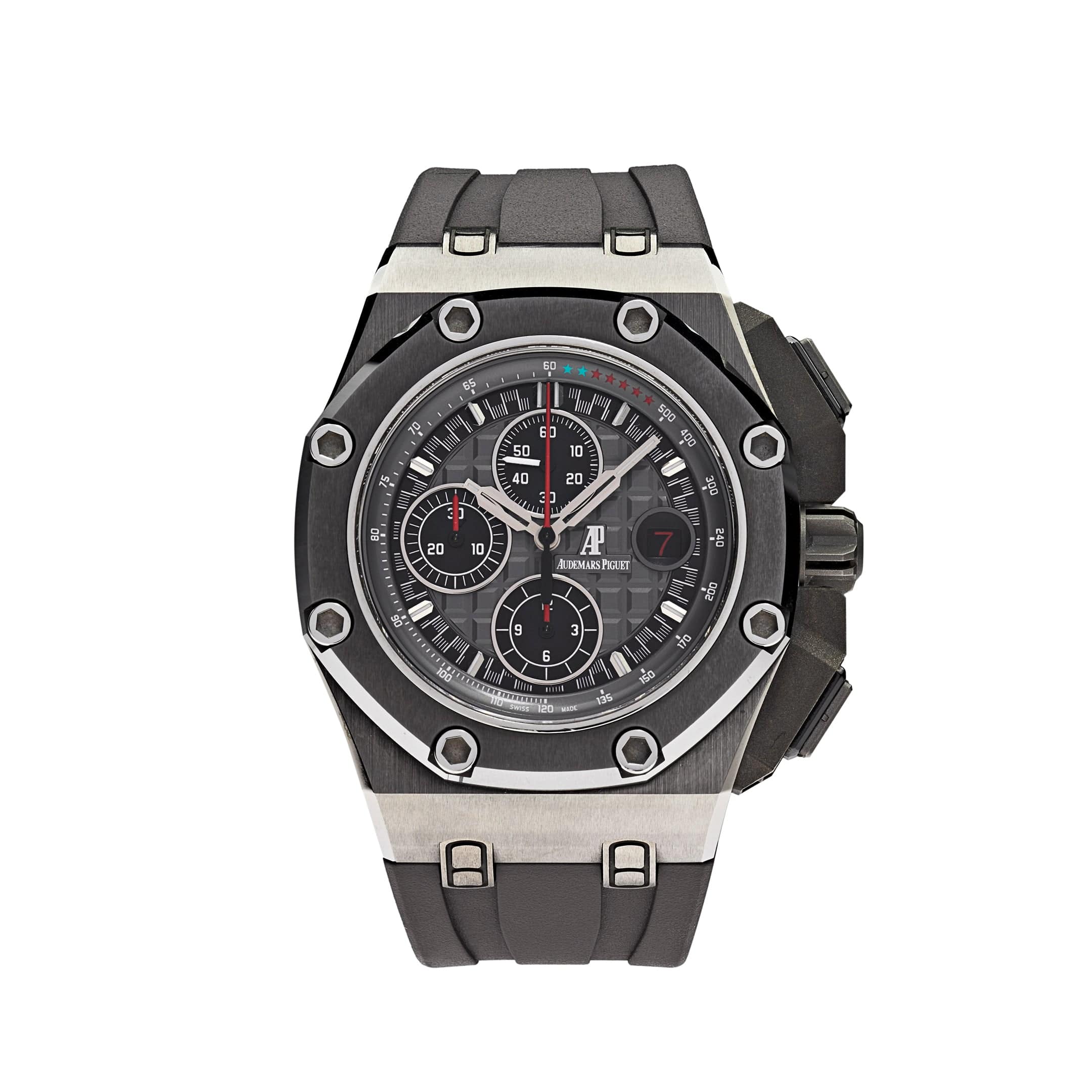 Luxury Watch Audemars Piguet Royal Oak Offshore Limited Edition Michael Schumacher Titanium 44mm 26568IM.OO.A004CA.01 (Draft) Wrist Aficionado