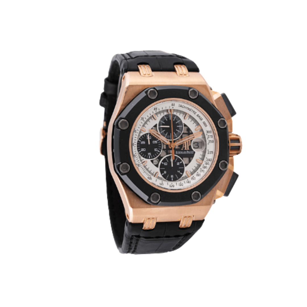 Luxury Watch Audemars Piguet Royal Oak OffShore 'Reubens Barrichello' 26078RO.OO.D002CR.01 Wrist Aficionado