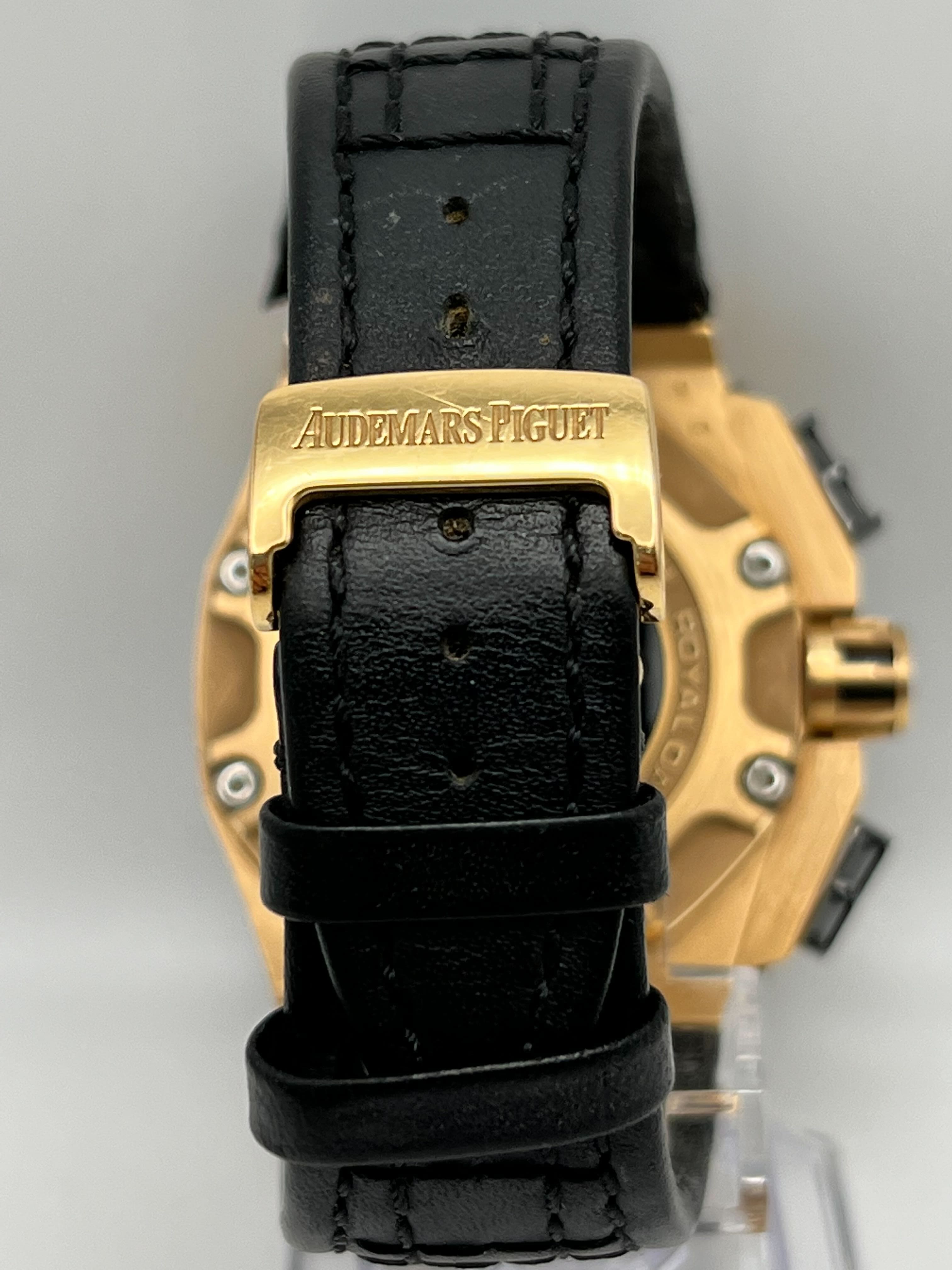 Luxury Watch Audemars Piguet Royal Oak OffShore 'Reubens Barrichello' 26078RO.OO.D002CR.01 Wrist Aficionado