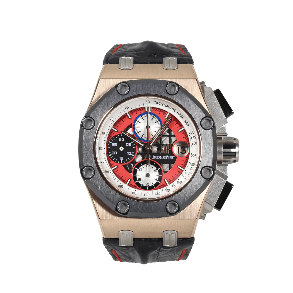 Luxury Watch Audemars Piguet Royal Oak OffShore 'Rubens Barrichello lll' 26284RO.OO.D002CR.01 Wrist Aficionado