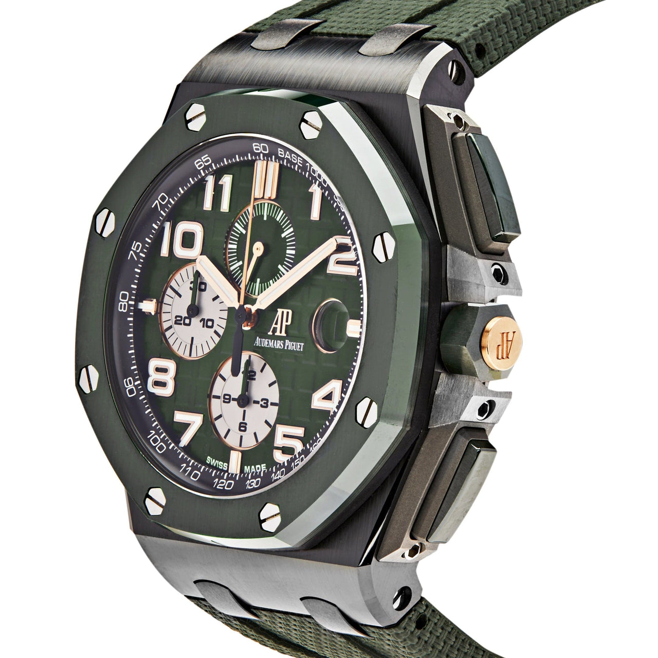 Luxury Watch Audemars Piguet Royal Oak Offshore Selfwinding Chronograph 26405CE.OO.A056CA.01 Wrist Aficionado
