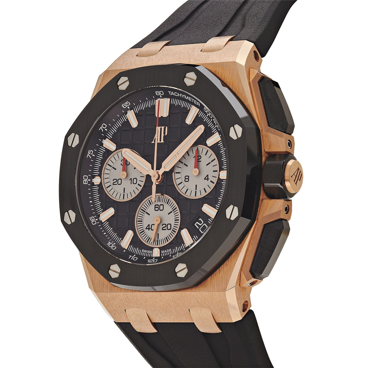 Luxury Watch Audemars Piguet Royal Oak OffShore Selfwinding Chronograph 26420RO.OO.A002CA.01 Wrist Aficionado