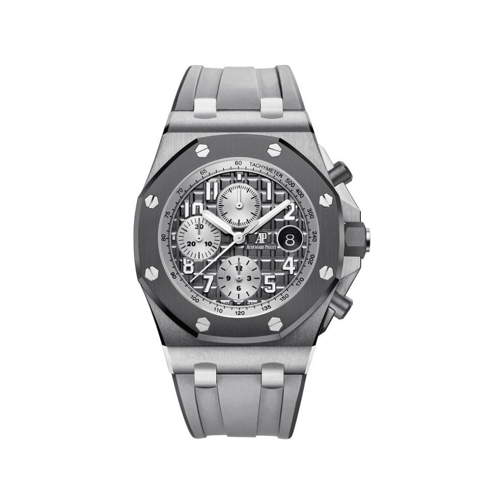 Luxury Watch Audemars Piguet Royal Oak Offshore Selfwinding Chronograph Titanium 'Ghost' 26470IO.00.A006CA.01.A Wrist Aficionado