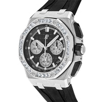 Thumbnail for Luxury Watch Audemars Piguet Royal Oak Offshore Selfwinding Chronograph White Gold Diamond Bezel Black Dial 26424BC.ZZ.D002CA.01 Wrist Aficionado