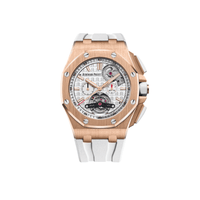 Thumbnail for Luxury Watch Audemars Piguet Royal Oak Offshore Tourbillon Chronograph 26540OR.OO.A010CA.01 Wrist Aficionado