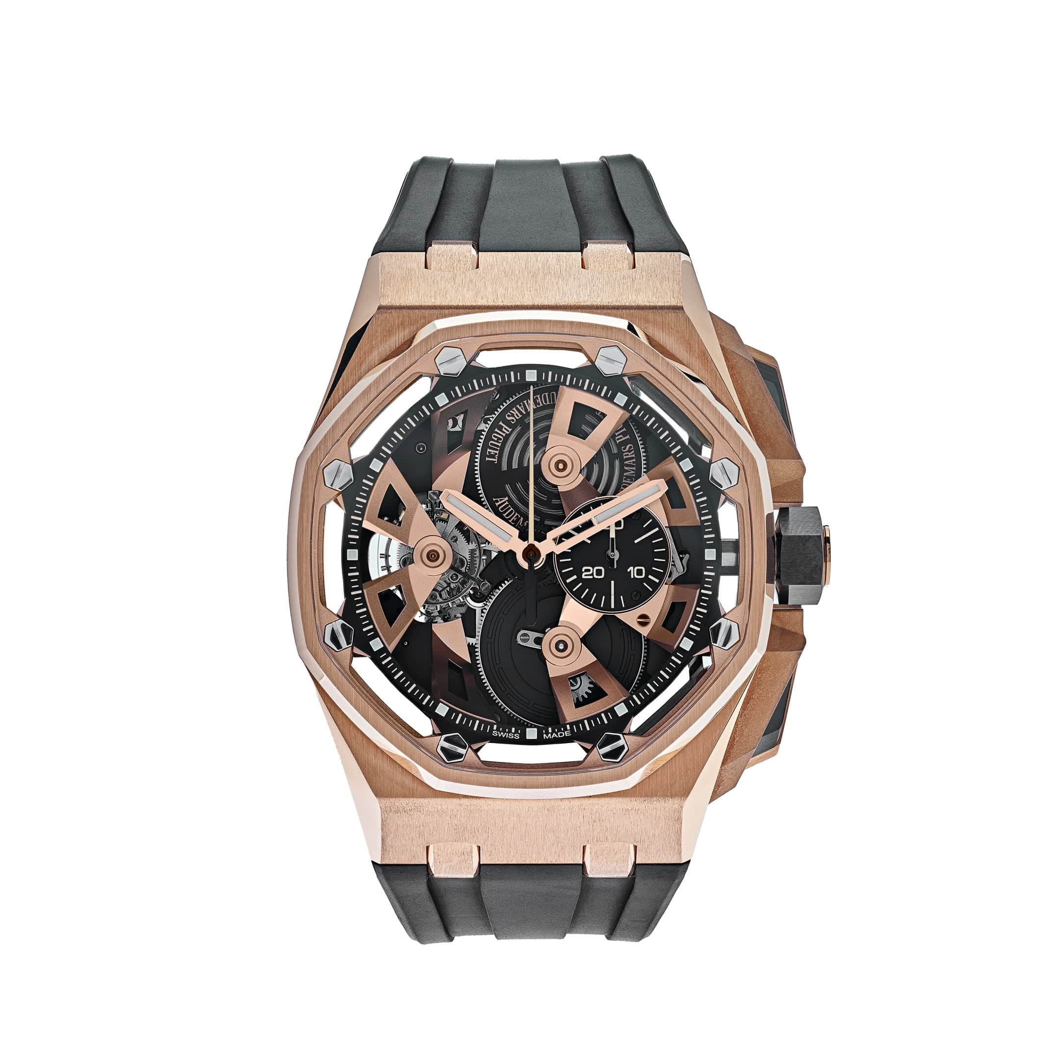 Luxury Watch Audemars Piguet Royal Oak Offshore Tourbillon Chronograph Limited to 50pcs 26421OR.OO.A002CA.01 Wrist Aficionado