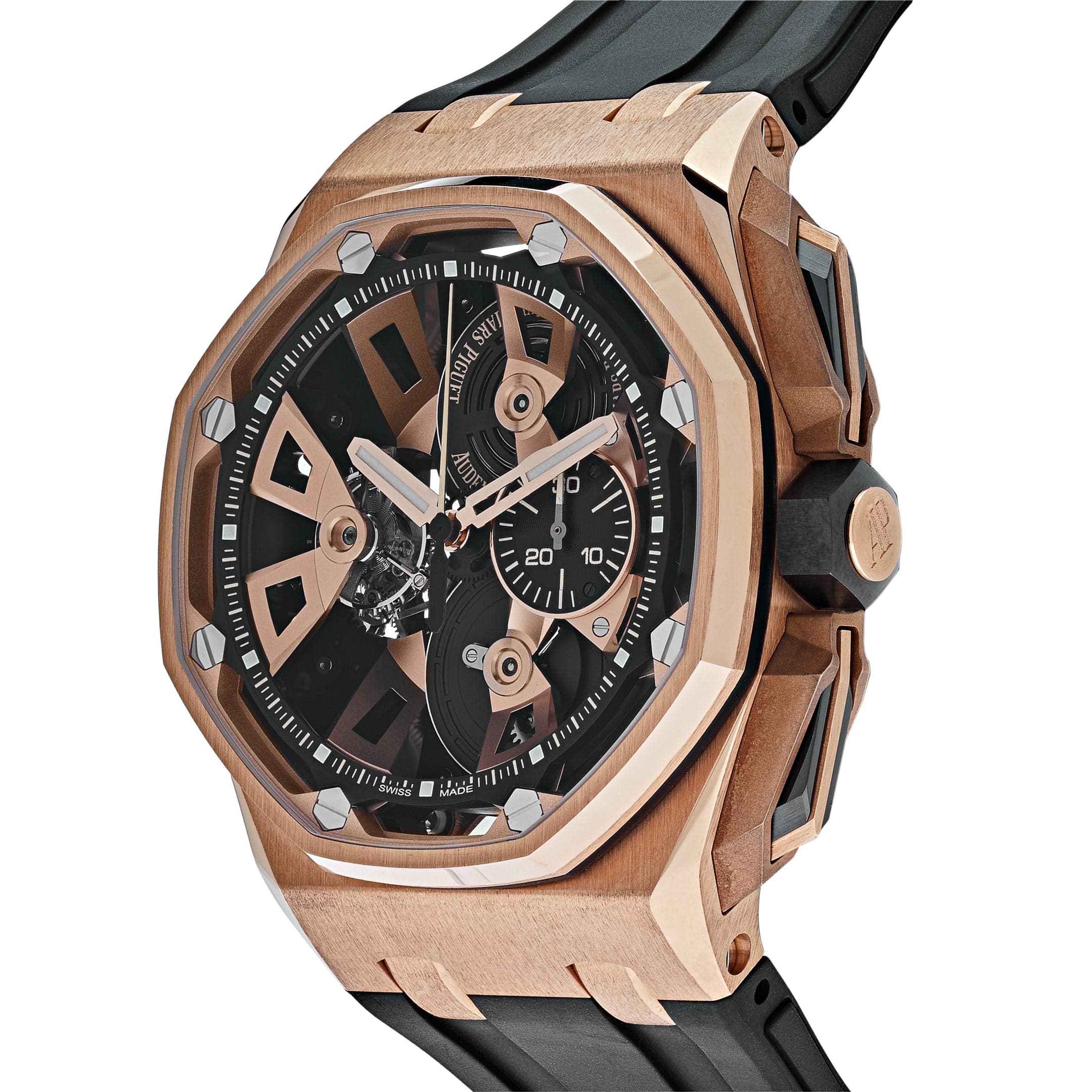 Luxury Watch Audemars Piguet Royal Oak Offshore Tourbillon Chronograph Limited to 50pcs 26421OR.OO.A002CA.01 Wrist Aficionado