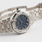 Audemars Piguet Royal Oak Offshore Vintage 67451BC.Z.1108BC.03 'Ladies' White Gold Blue Diamond Dial Diamond Bezel Quartz