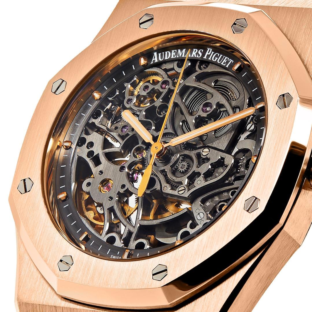Luxury Watch Audemars Piguet Royal Oak Openworked 15305OR.OO.D088CR.01 Wrist Aficionado