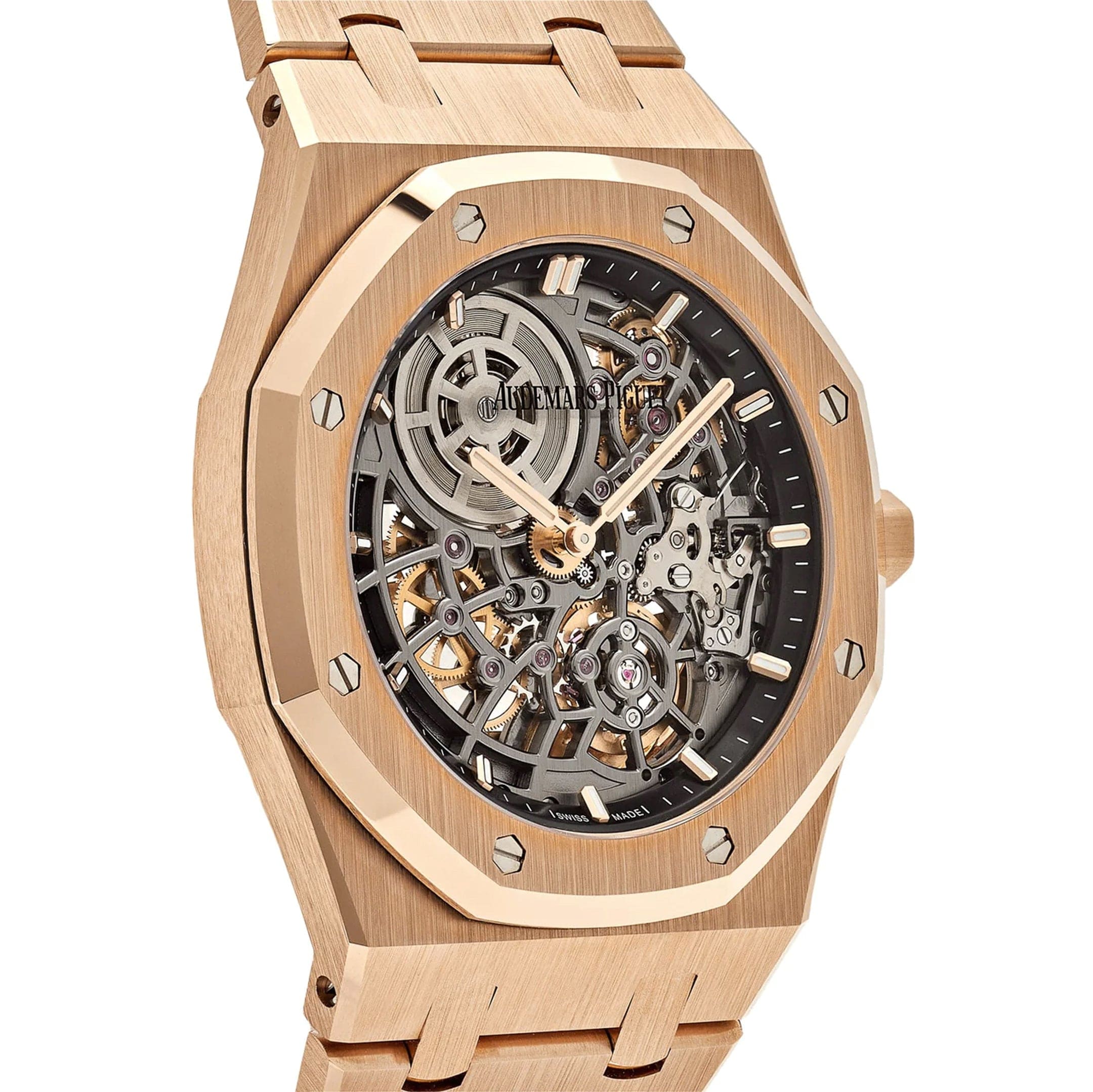 Audemars Piguet Royal Oak 16204OR.OO.1240OR.03 Openworked 'Jumbo Audemars Piguet Royal Oak 16204OR.OO.1240OR.03 Openworked 'Jumbo