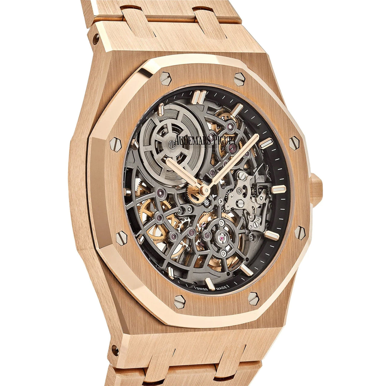 Audemars Piguet Royal Oak Openworked 'Jumbo' Extra-Thin Rose Gold 16204OR.OO.1240OR.03