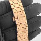 Audemars Piguet Royal Oak Perpetual Calendar 26574OR.OO.1220OR.01 Rose Gold Silver Dial