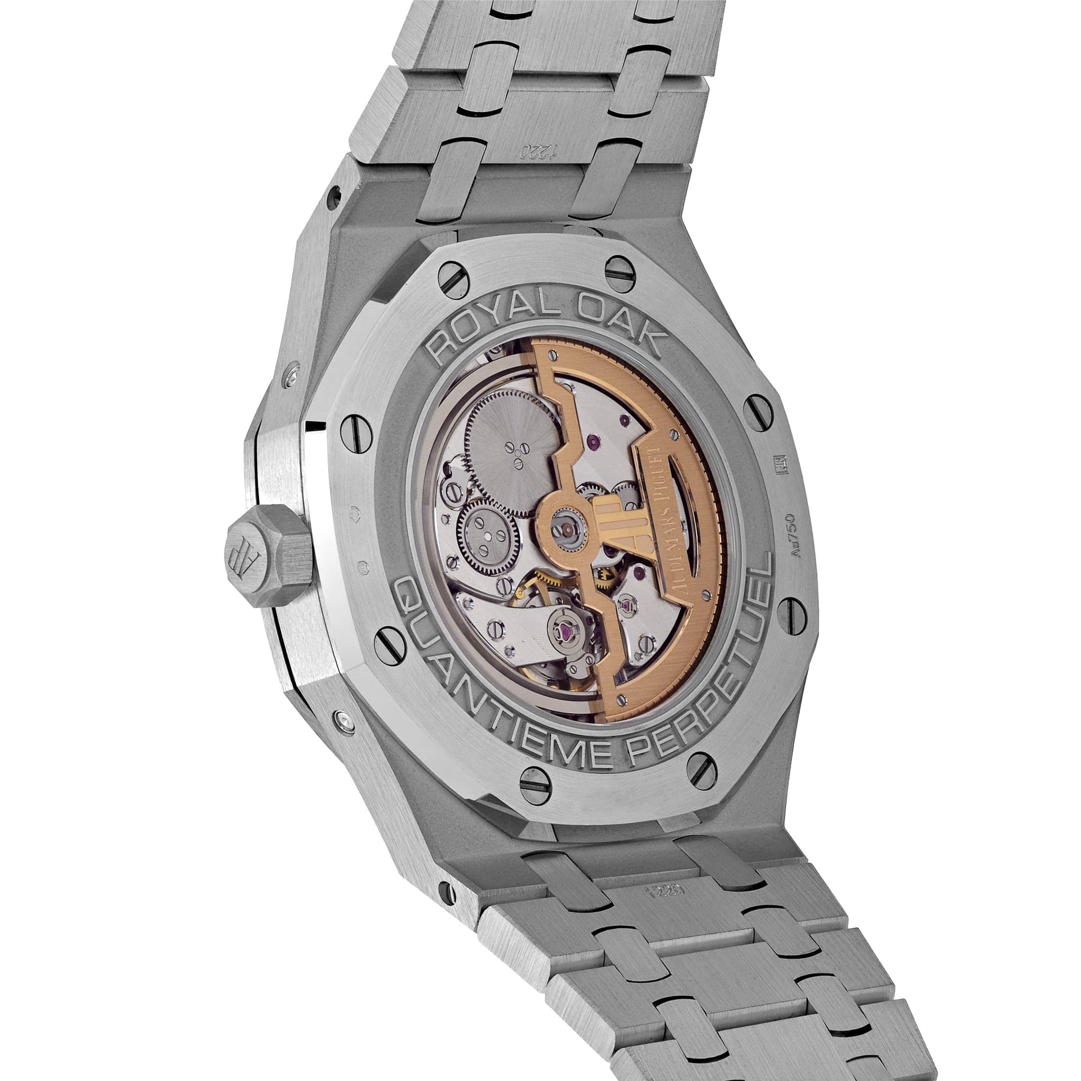 Audemars Piguet Royal Oak Perpetual Calendar 26598BC.ZZ.1220BC.01 'Qatar Edition' White Gold Burgundy Dial Diamond Bezel (2024)