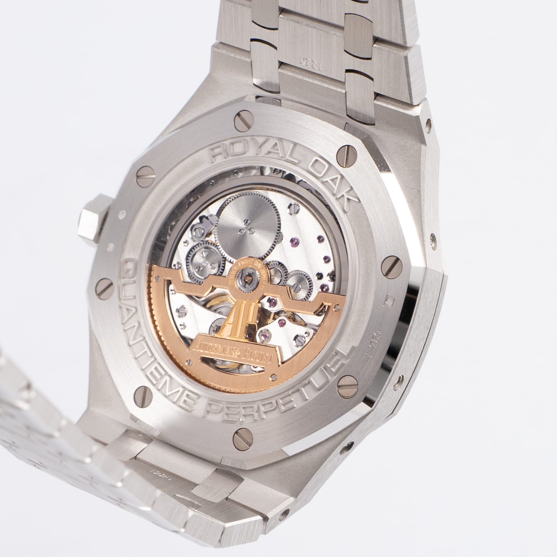 Audemars Piguet Royal Oak Perpetual Calendar 26598BC.ZZ.1220BC.01 'Qatar Edition' White Gold Burgundy Dial Diamond Bezel (2025)