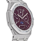 Audemars Piguet Royal Oak 26574BC.OO.1220BC.01 'Special Edition' Burgundy Dial Diamond Bezel Perpetual Calendar