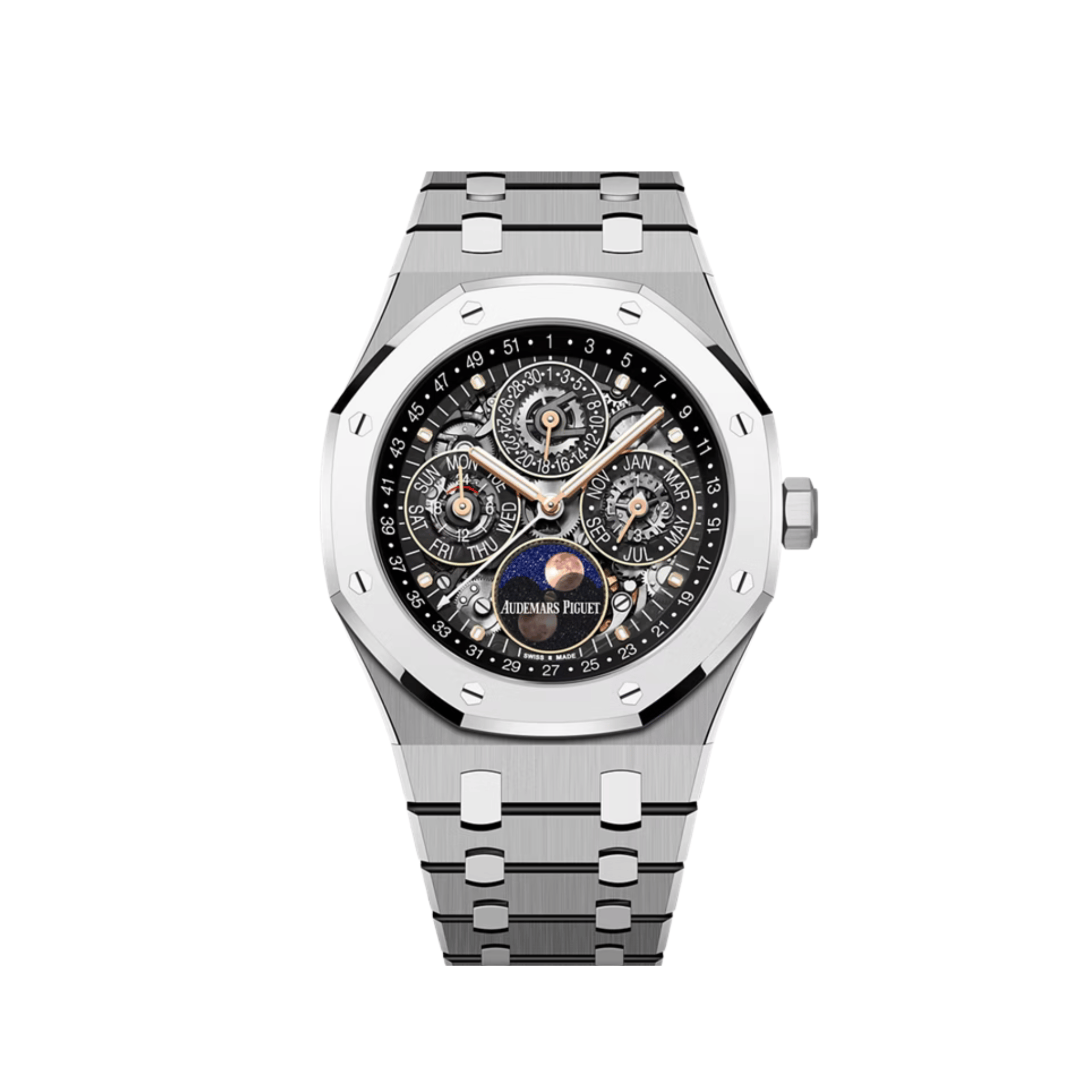 Audemars Piguet Royal Oak Perpetual Calendar 26685XT.OO.1320XT.01 Titanium BMG Openworked Dial (2026)