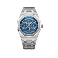 Thumbnail for Luxury Watch Audemars Piguet Royal Oak Perpetual Calendar 41mm Blue Dial 26574ST.OO.1220ST.02 Wrist Aficionado