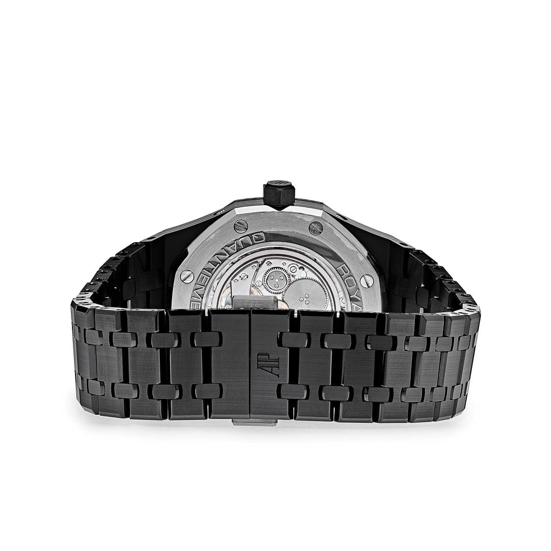 Luxury Watch Audemars Piguet Royal Oak Perpetual Calendar Black Ceramic 26579CE.OO.1225CE.01 Wrist Aficionado
