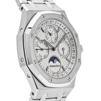 Thumbnail for Luxury Watch Audemars Piguet Royal Oak Perpetual Calendar Steel White Dial 26574ST.OO.1220ST.01 Wrist Aficionado