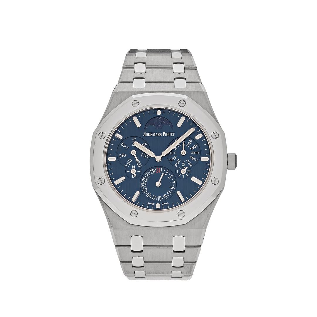 Luxury Watch Audemars Piguet Royal Oak Perpetual Calendar Ultra-Thin 26586IP.OO.1240IP.01 Wrist Aficionado