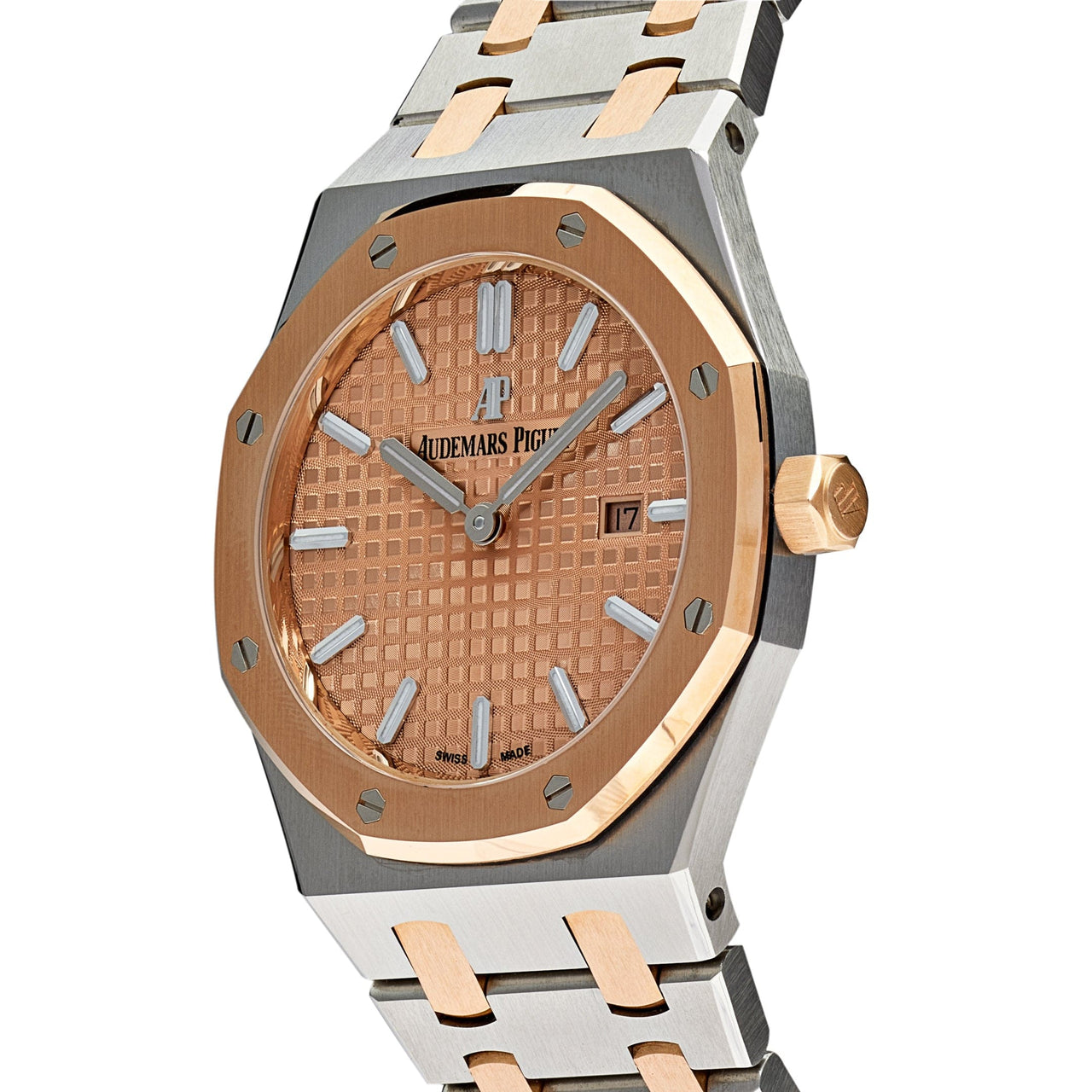 Luxury Watch Audemars Piguet Royal Oak Quartz Ladies'  67650SR.OO.1261SR.01 Wrist Aficionado