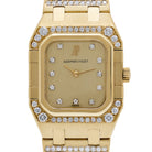 Audemars Piguet Royal Oak Rectangular 6015BA Vintage 'Ladies' Yellow Gold Diamond-Set Quartz (1982)