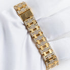 Audemars Piguet Royal Oak Rectangular 6028BA Vintage 'Ladies' Yellow Gold Diamond-Set Quartz (1983)