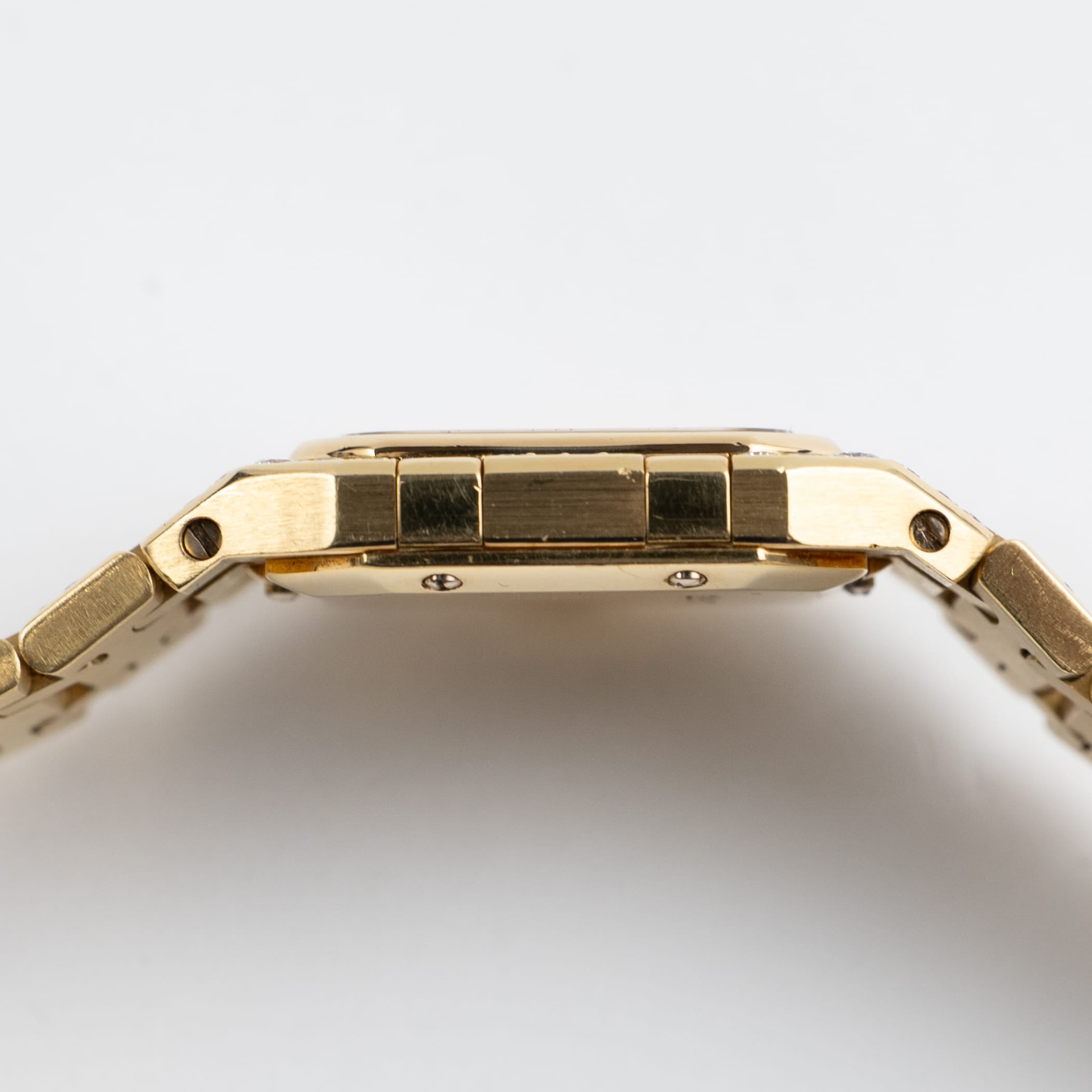 Audemars Piguet Royal Oak Rectangular 6028BA Vintage 'Ladies' Yellow Gold Diamond-Set Quartz (1983)