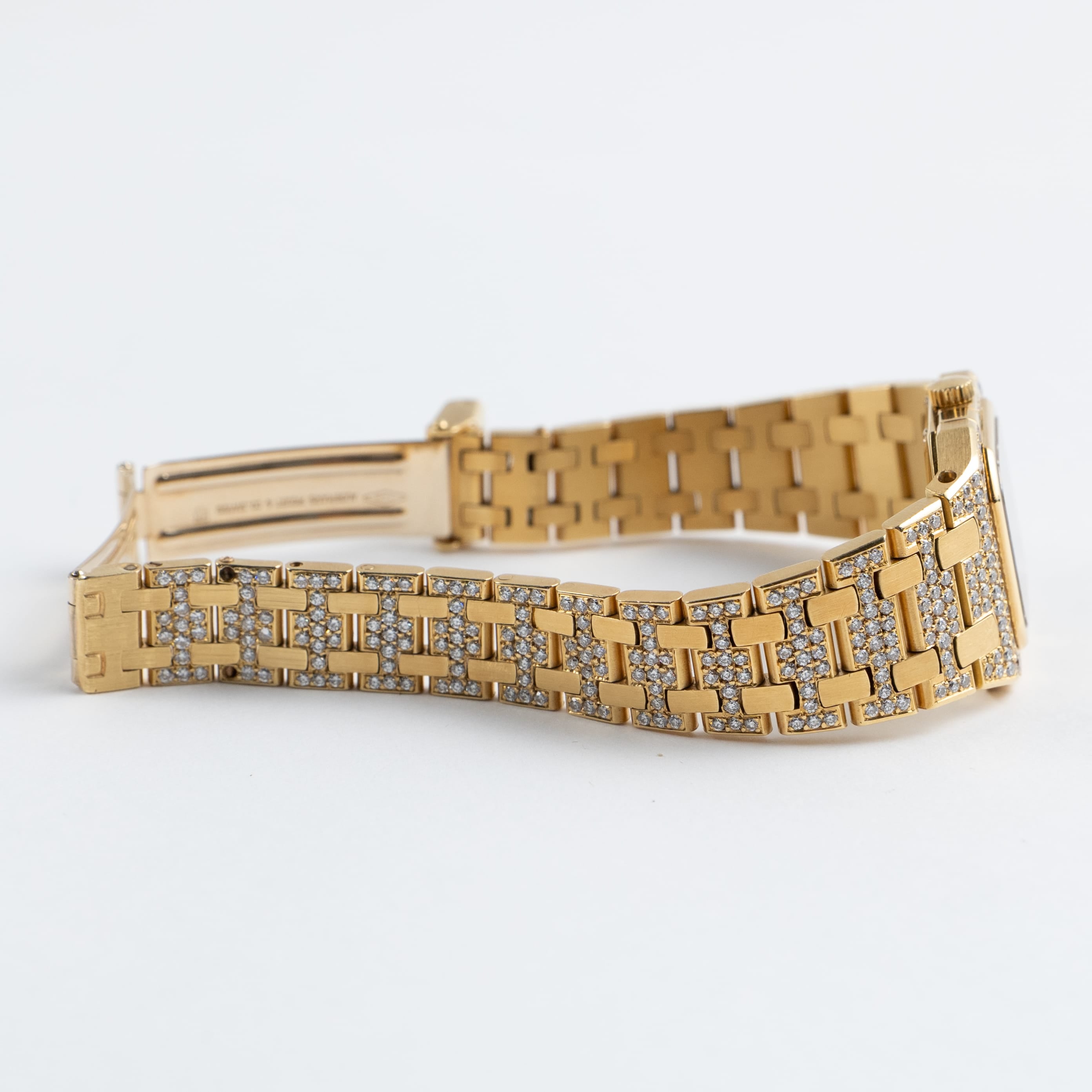 Audemars Piguet Royal Oak Rectangular 6028BA Vintage 'Ladies' Yellow Gold Diamond-Set Quartz (1983)
