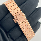 Audemars Piguet Royal Oak Selfwinding 15451OR.ZZ.1256OR.03 'Ladies' Rose Gold Diamond Bezel