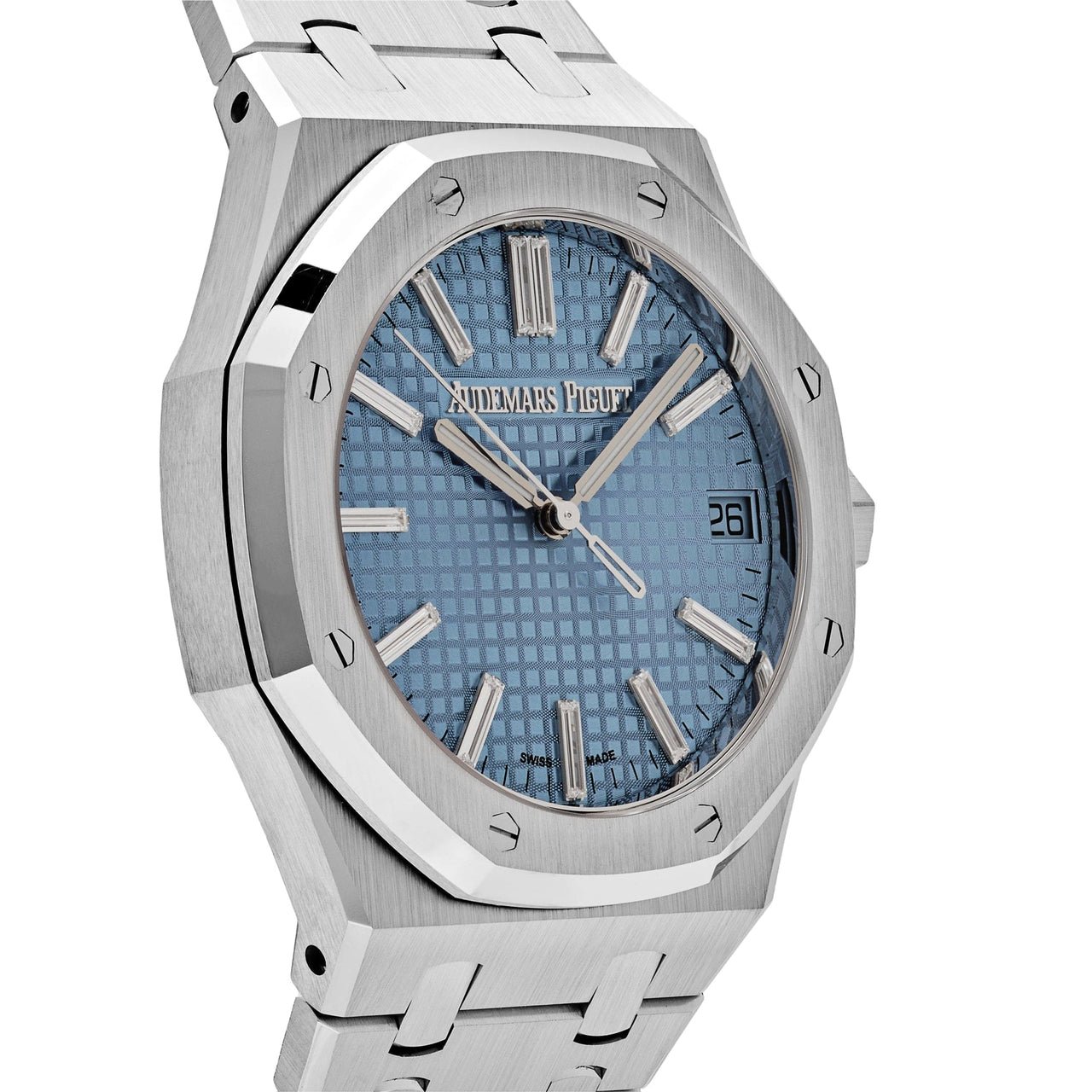 Audemars Piguet Royal Oak Selfwinding 15510BC.OO.1320BC.01 White Gold Blue Dial Limited Edition