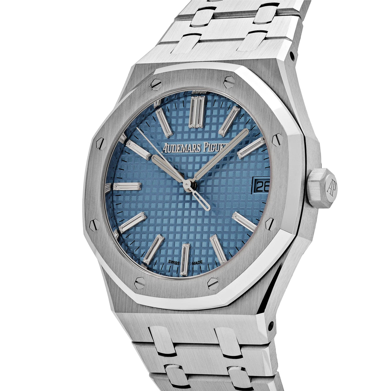 Audemars Piguet Royal Oak Selfwinding 15510BC.OO.1320BC.01 White Gold Blue Dial Limited Edition