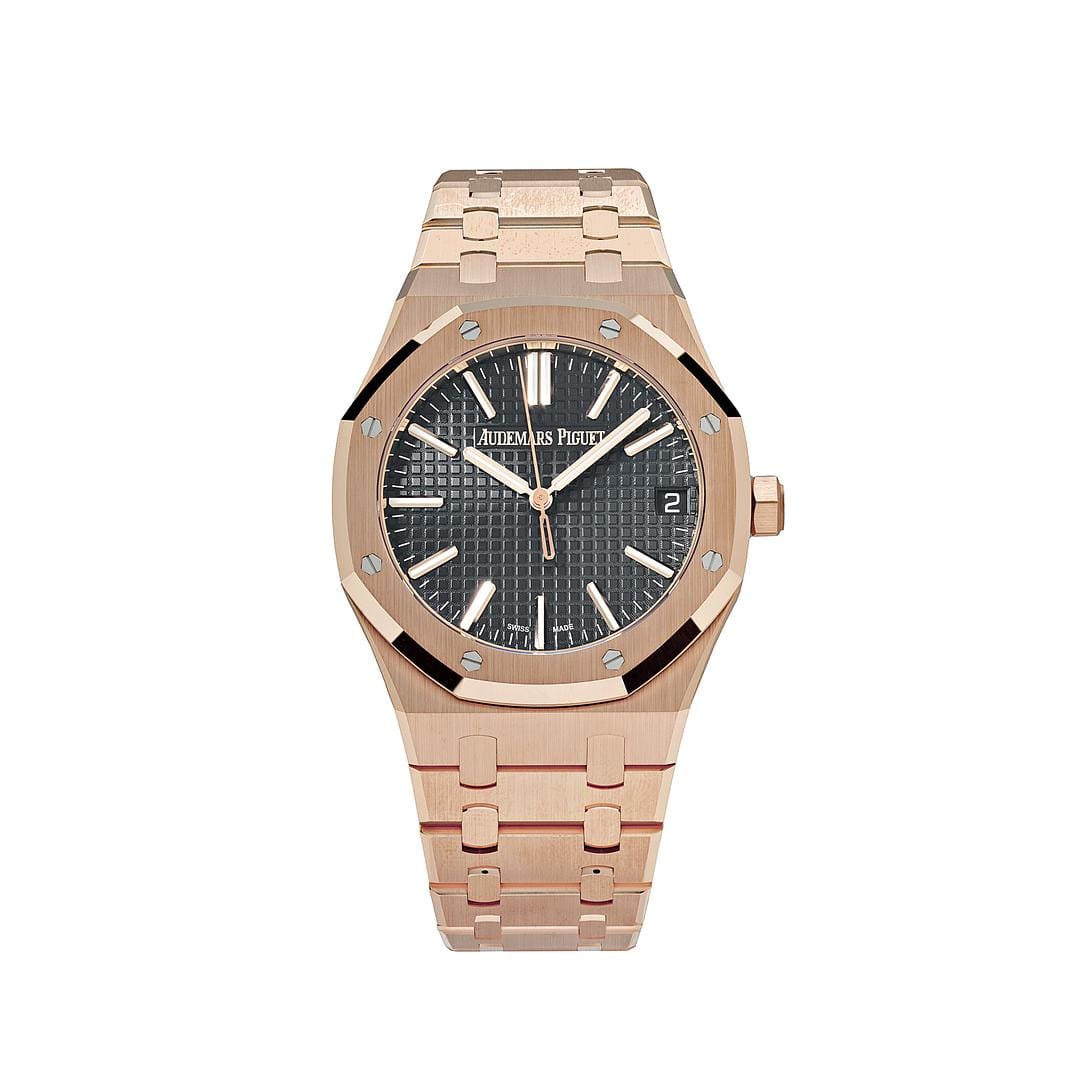 Audemars Piguet Royal Oak Selfwinding 15510OR.OO.1320OR.02 Rose Gold "50th Anniversary" Black Dial (2024)