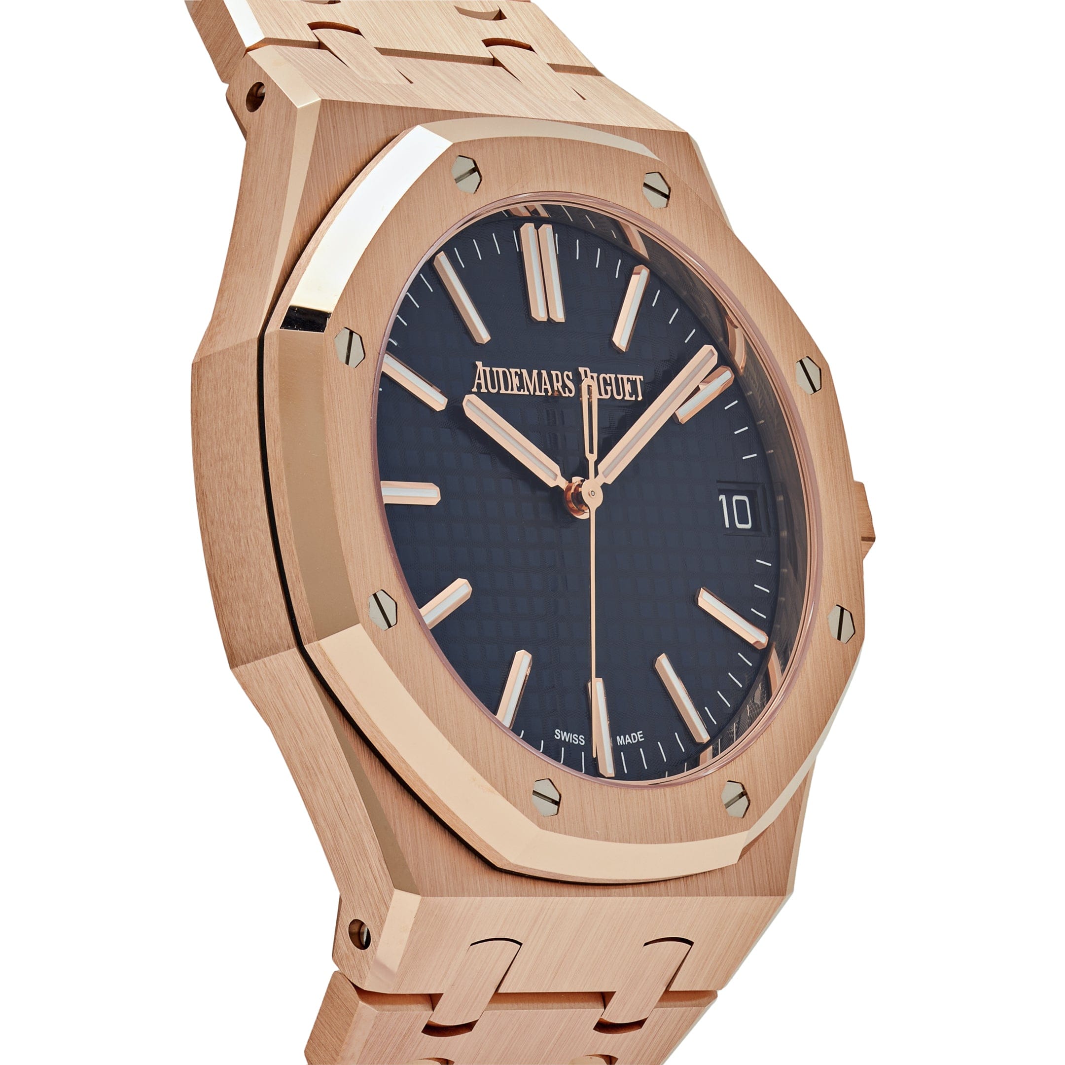 Audemars Piguet Royal Oak 15510OR.OO.1320OR.03 Rose Gold Blue Dial