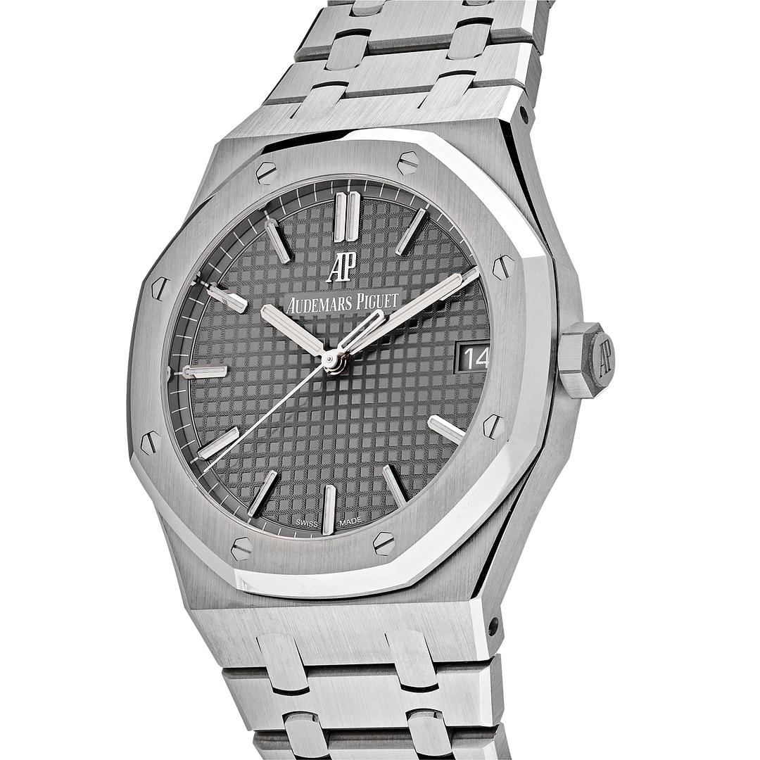Luxury Watch Audemars Piguet Royal Oak Selfwinding 41mm Steel Grey Dial 15500ST.OO.1220ST.02 Wrist Aficionado