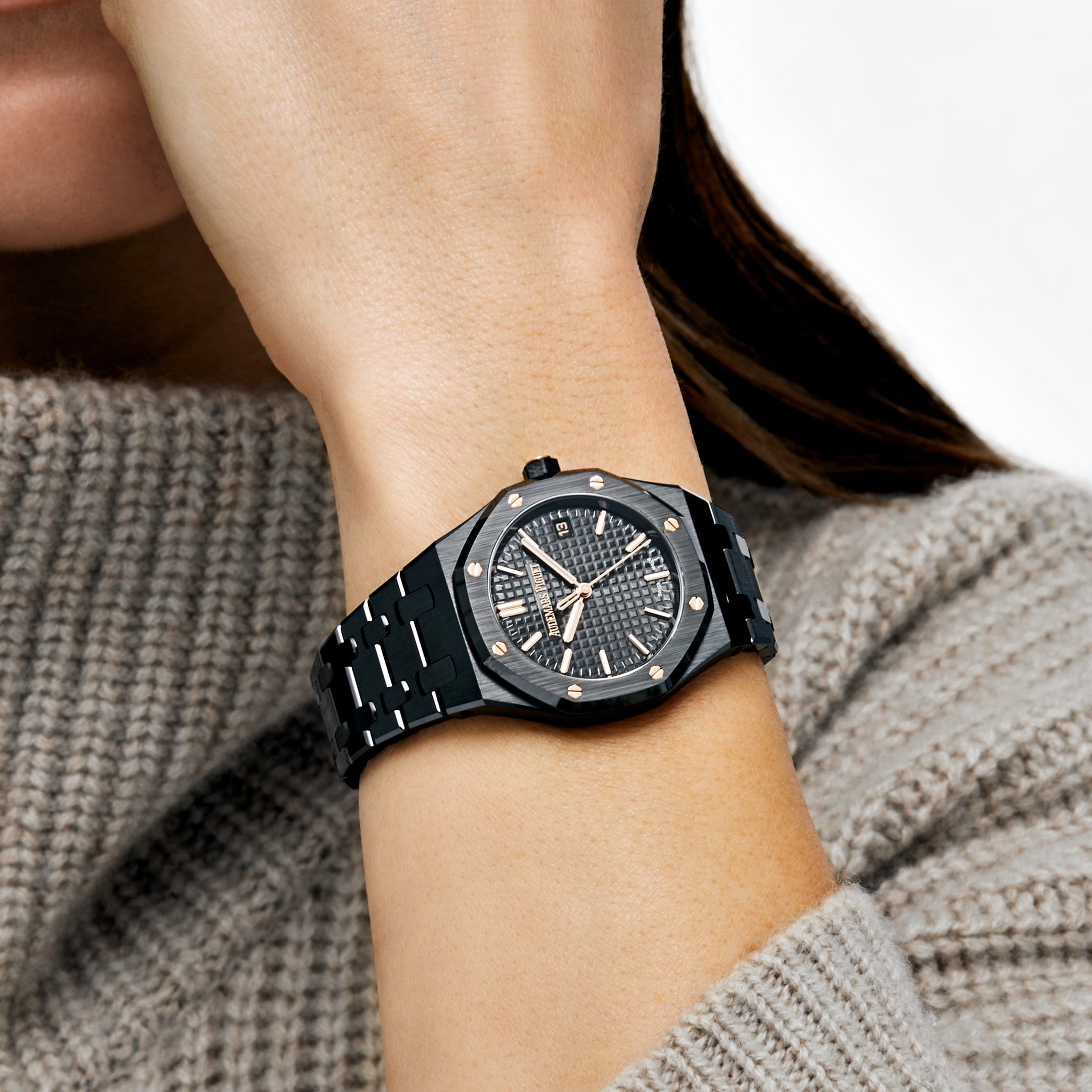 Audemars Piguet Royal Oak 77350CE.OO.1266CE.01 Black Ceramic Black