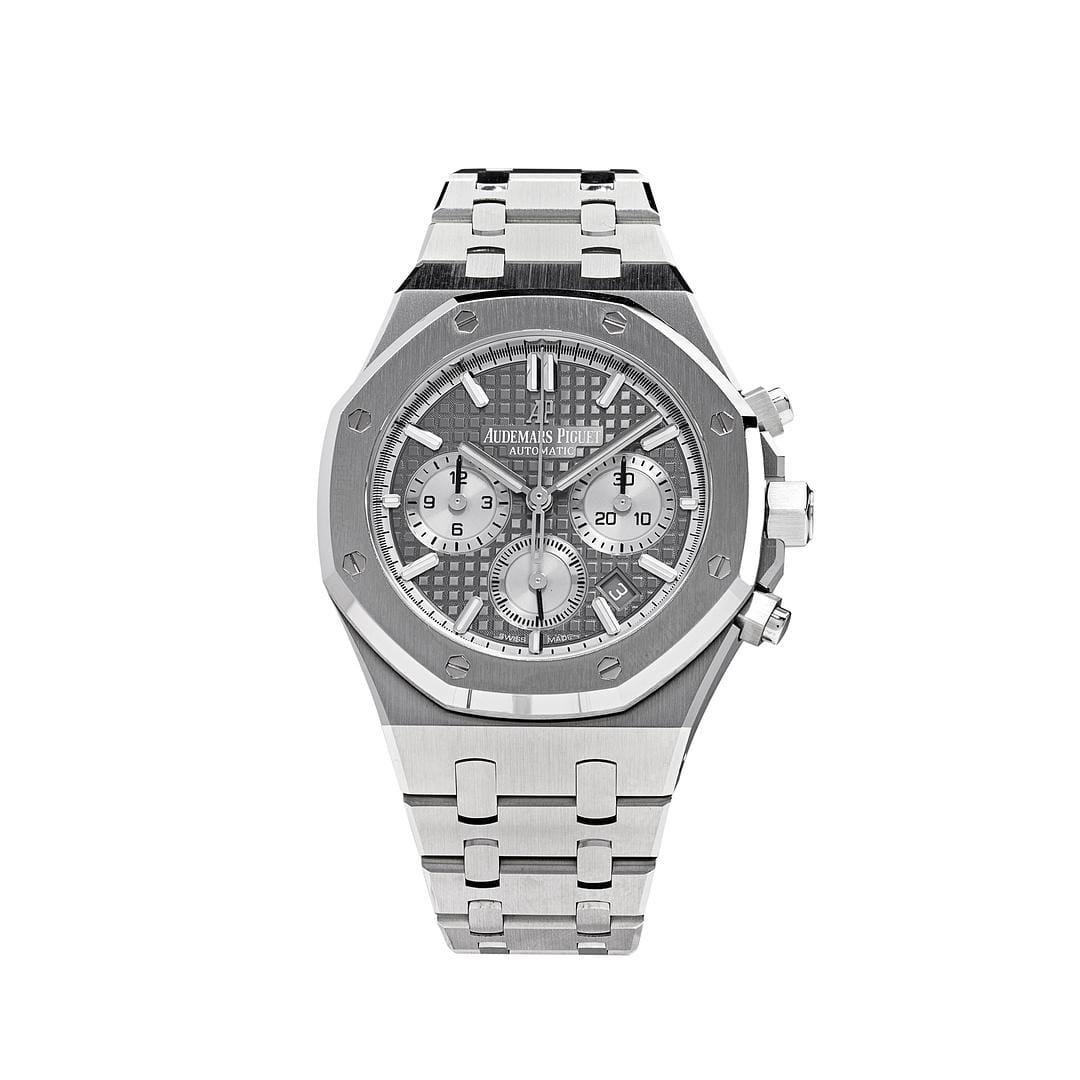 Luxury Watch Audemars Piguet Royal Oak Selfwinding Chronograph Stainless Steel Grey Dial 26315ST.OO.1256ST.02 Wrist Aficionado