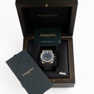Audemars Piguet Royal Oak Selfwinding Flying Tourbillon 26730TI.OO.1320TI.01 '50th Anniversary' Titanium Blue Dial (2021)