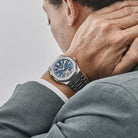 Audemars Piguet Royal Oak Selfwinding Flying Tourbillon 26730TI.OO.1320TI.01 '50th Anniversary' Titanium Blue Dial