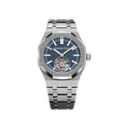 Audemars Piguet Royal Oak Selfwinding Flying Tourbillon 26730TI.OO.1320TI.01 '50th Anniversary' Titanium Blue Dial