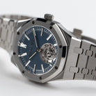 Audemars Piguet Royal Oak Selfwinding Flying Tourbillon 26730TI.OO.1320TI.01 '50th Anniversary' Titanium Blue Dial