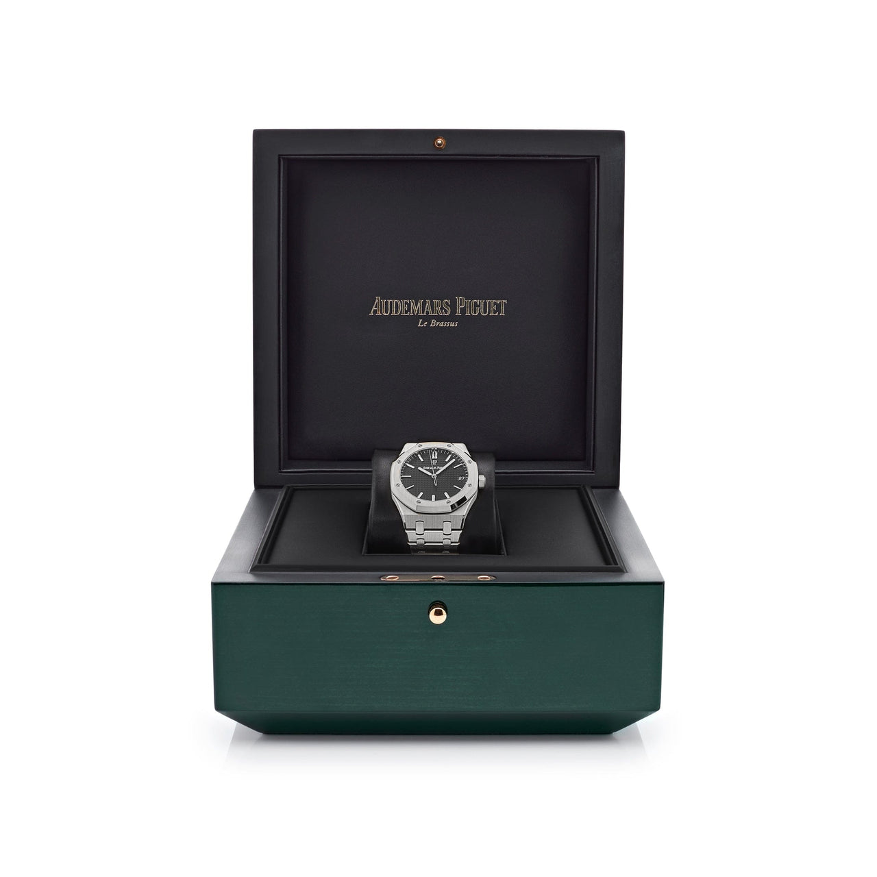 Luxury Watch Audemars Piguet Royal Oak Selfwinding Stainless Steel Black Dial 15500ST.OO.1220ST.03 Wrist Aficionado