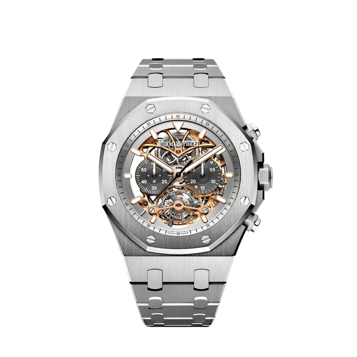 Audemars Piguet Royal Oak Tourbillon 26347TI.OO.1205TI.01 Chronograph Titanium Openworked (2020)