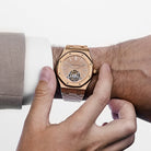 Audemars Piguet Royal Oak Tourbillon 26515OR.OO.1220OR.01 Extra-Thin Rose Gold Pink-Toned Dial (2018)