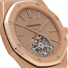 Audemars Piguet Royal Oak Tourbillon 26515OR.OO.1220OR.01 Extra-Thin Rose Gold Pink-Toned Dial Limited Edition of 25