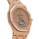 Audemars Piguet Royal Oak Tourbillon 26515OR.OO.1220OR.01 Extra-Thin Rose Gold Pink-Toned Dial Limited Edition of 25