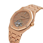 Audemars Piguet Royal Oak Tourbillon 26515OR.OO.1220OR.01 Extra-Thin Rose Gold Pink-Toned Dial Limited Edition of 25