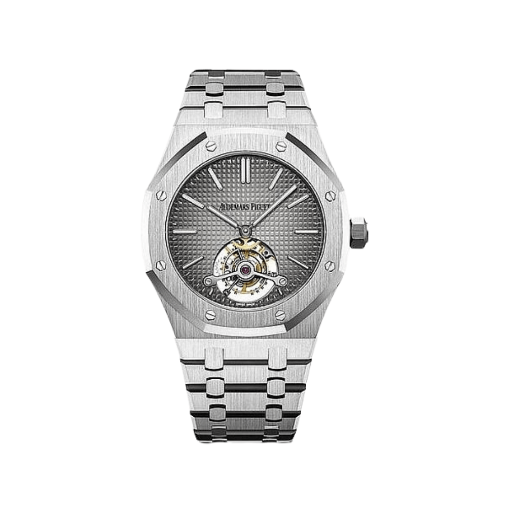 Luxury Watch Audemars Piguet Royal Oak Tourbillon Extra Thin 26510PT.OO.1220PT.01 Wrist Aficionado