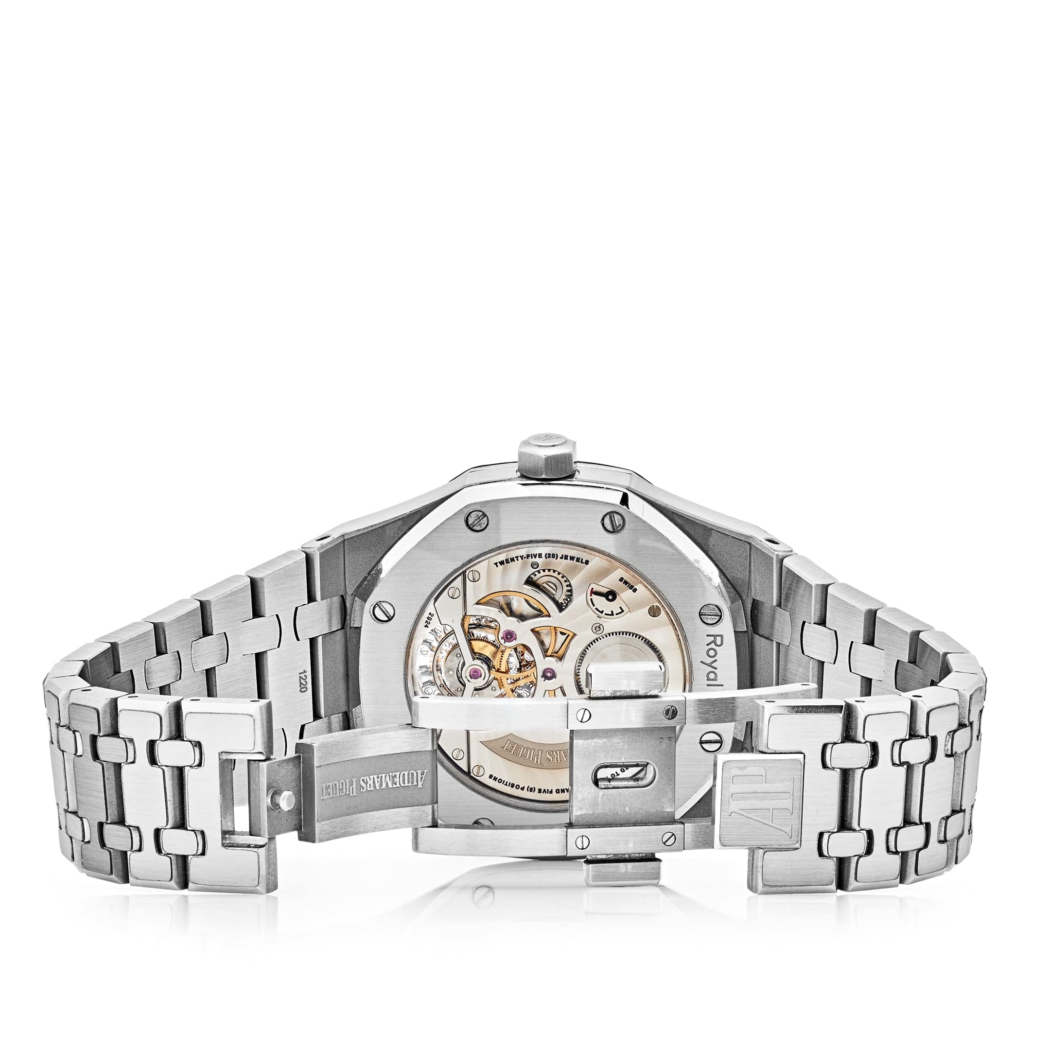 Luxury Watch Audemars Piguet Royal Oak Tourbillon Extra Thin Purple Dial 26522ST.OO.1220ST.01 Wrist Aficionado